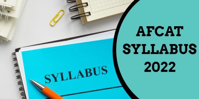 How Can One Complete AFCAT Syllabus In 6 Months?