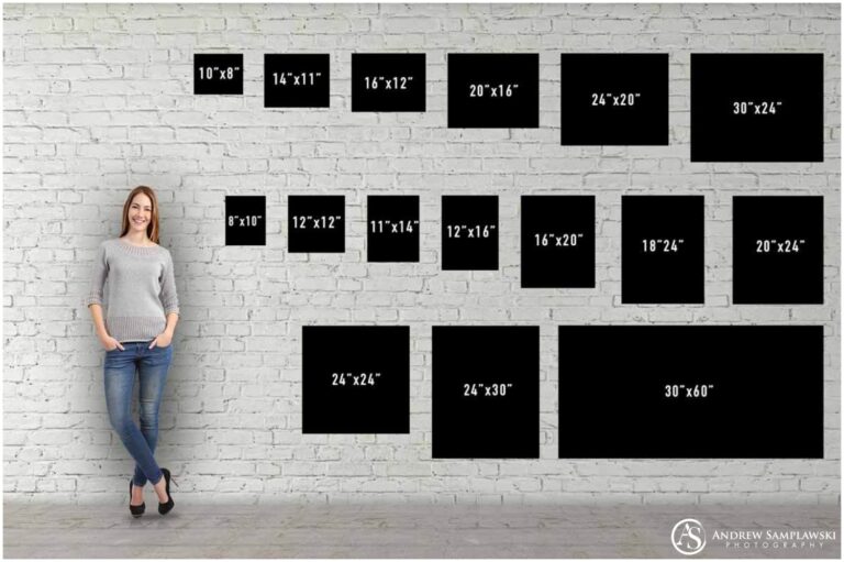 How big is an 8×10 picture?