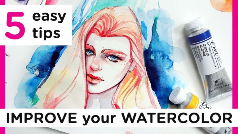 5 Ways To Improve Your Watercolor Painting Skills
