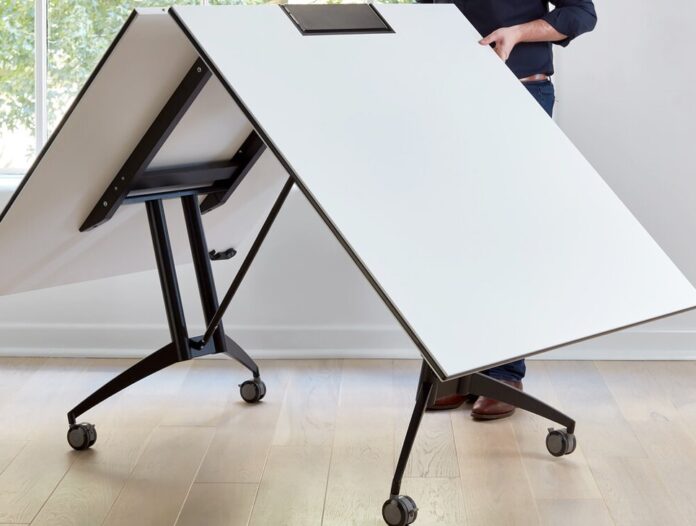 A Folding Table Is the Perfect Solution for Extra Surface Space