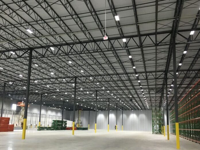 Area Coverage For A Warehouse Light & How Far Do You Need Lights In Your Warehouse