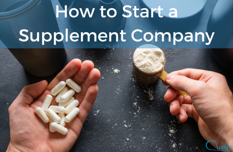 6 Tips For Starting A Supplement Company