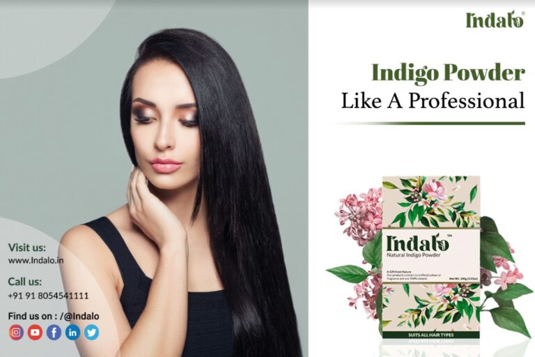 Ace The Hair Coloring with Indigo Powder Like a Professional